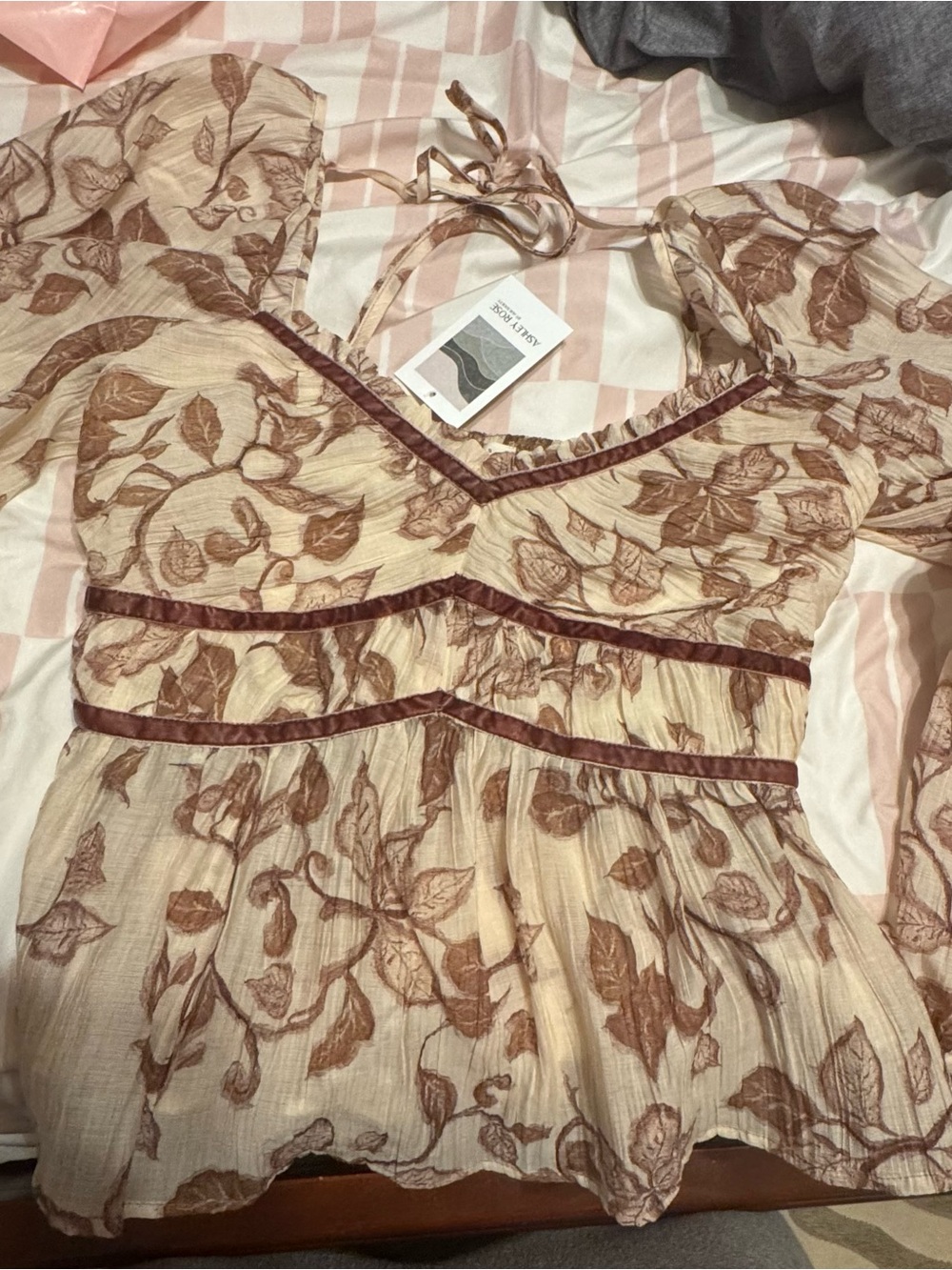 Brown top